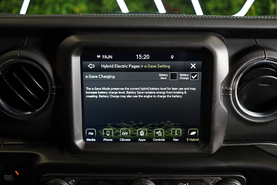 Jeep Wrangler 4Xe Sahara